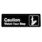 Alpine Industries Caution - Watch your Step Sign, 3x9, PK15 ALPSGN-26-15pk - alternate 1